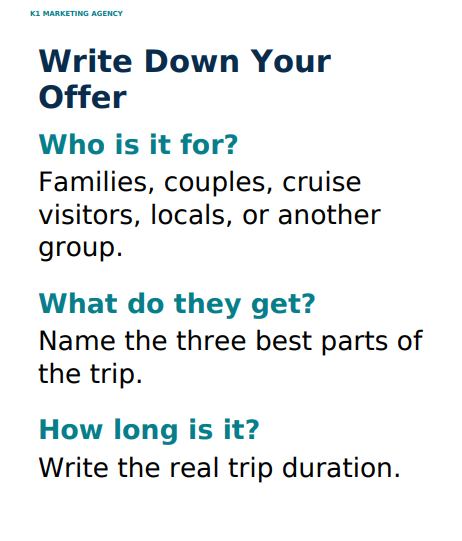 30 Days of Bookings: The Tour Operator Booking Booster Kit - Image 2