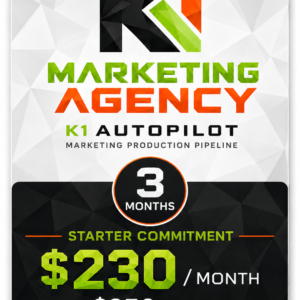 K1 AutoPilot - 3-Month Starter Commitment
