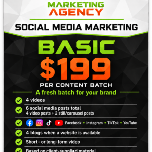 Basic Social Media Marketing Package